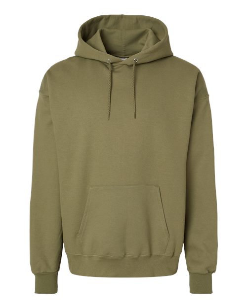Unisex Ultimate Cotton® Hooded Sweatshirt - Oregano Front