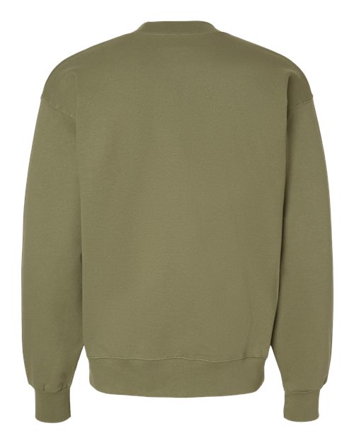 Unisex Ultimate Cotton® Crewneck Sweatshirt - Oregano Back