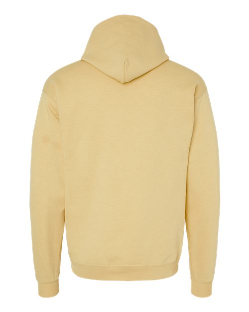 Unisex EcoSmart® Hooded Sweatshirt - Athletic Gold Back