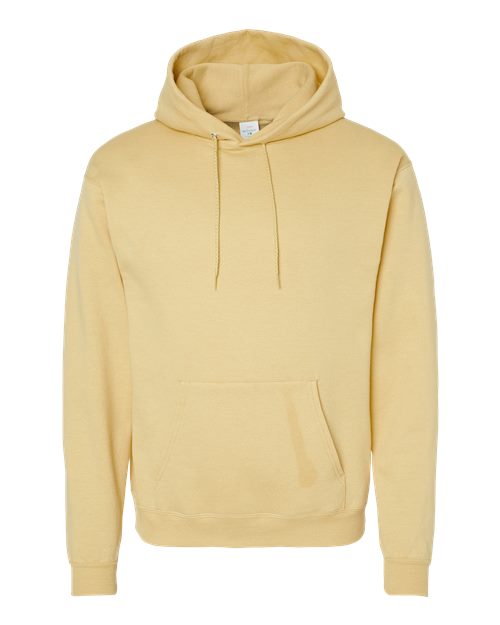 Unisex EcoSmart® Hooded Sweatshirt - Athletic Gold Front