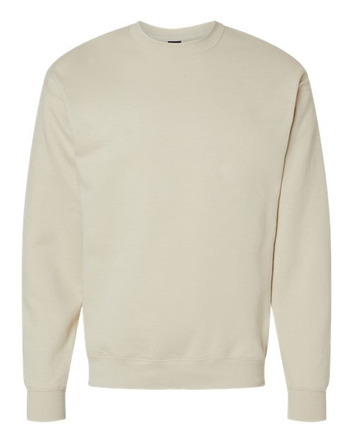 Unisex Perfect Sweats Crewneck Sweatshirt - Sand Front