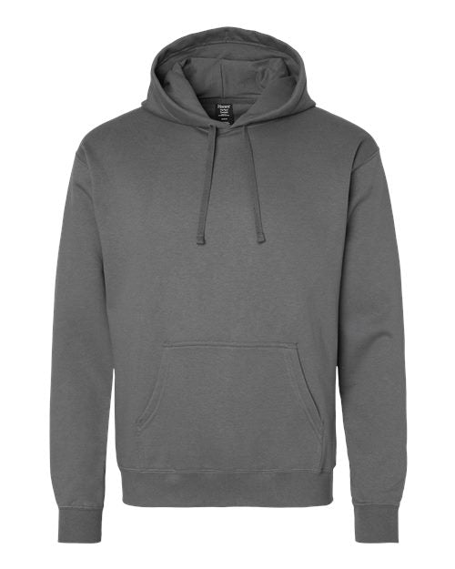 Hanes Unisex Perfect Sweats Hooded Sweatshirt - Smoke Grey Front