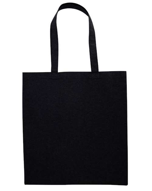 Nicole Recycled Tote - Recycled Black Front