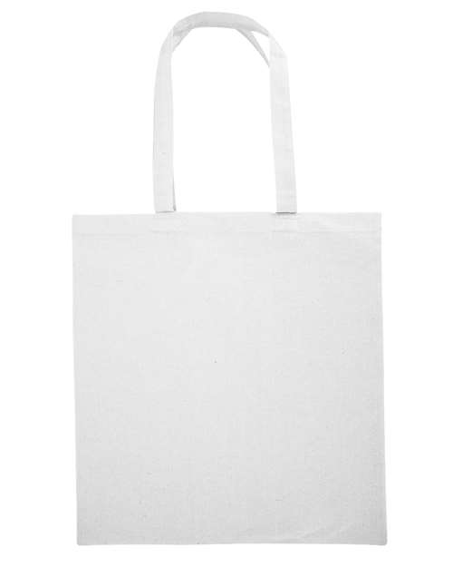 Nicole Recycled Tote - White Front
