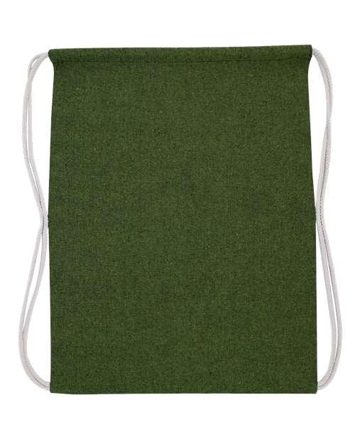 Economical Recycled Sport Pack - Heather Green Front