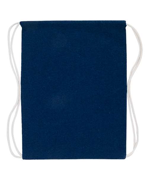 Economical Recycled Sport Pack - Heather Navy Front