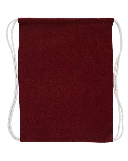Economical Recycled Sport Pack - Heather Red Front