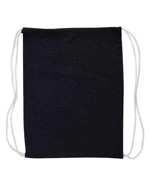 Economical Recycled Sport Pack - Recycled Black Front