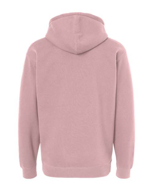 Unisex Heavyweight Hooded Sweatshirt - Dusty Pink Back