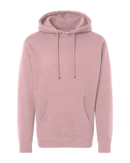 Unisex Heavyweight Hooded Sweatshirt - Dusty Pink Front