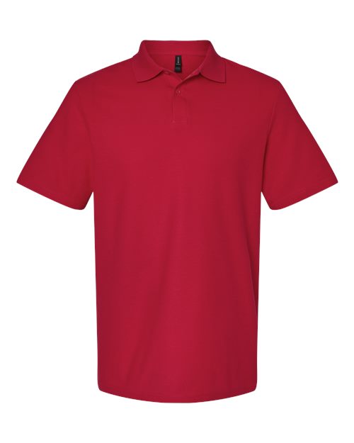 Gildan Unisex Softstyle® Pique Polo - Cherry Red Front