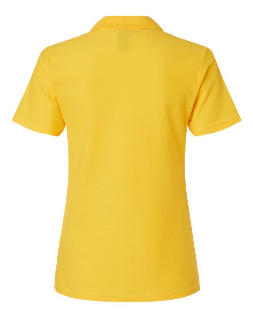 Women's Softstyle® Pique Polo - Daisy Back