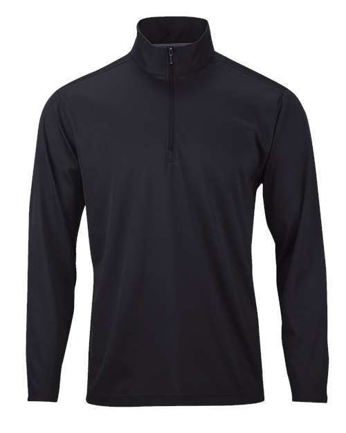 Men's Breckenridge Quarter-Zip Pullover - Black Front