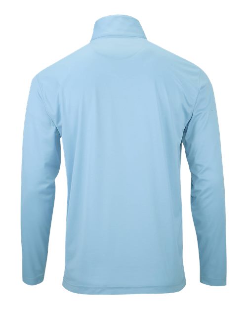Men's Breckenridge Quarter-Zip Pullover - Blue Mist Back