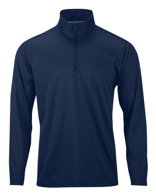 Men's Breckenridge Quarter-Zip Pullover - Navy Front