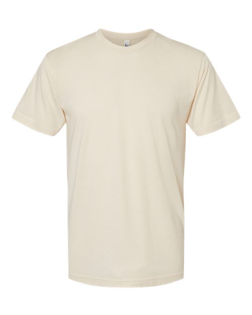 Unisex Triblend Track Tee - Tri-Cream Front