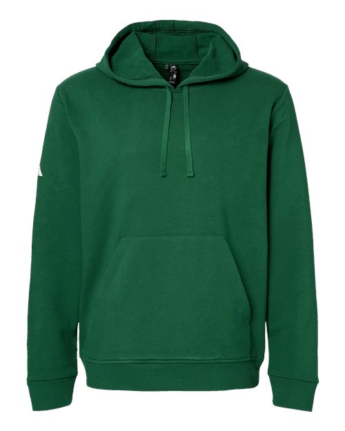 Unisex Fleece Hooded Sweatshirt - Collegiate Green Front