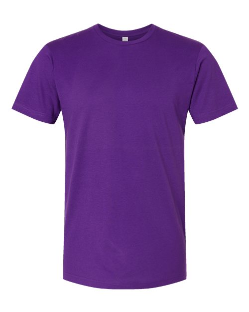 Unisex Fine Jersey Tee - Pro Purple Front