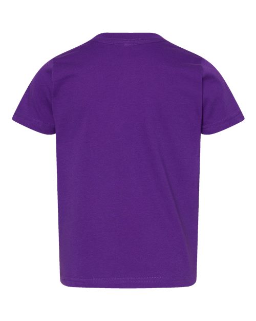 Toddler Fine Jersey Tee - Pro Purple Back