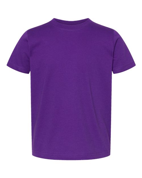 Toddler Fine Jersey Tee - Pro Purple Front
