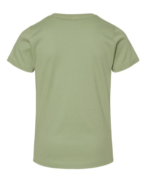 Youth Fine Jersey Tee - Sage Back