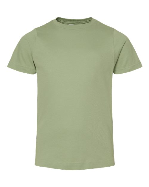 Youth Fine Jersey Tee - Sage Front