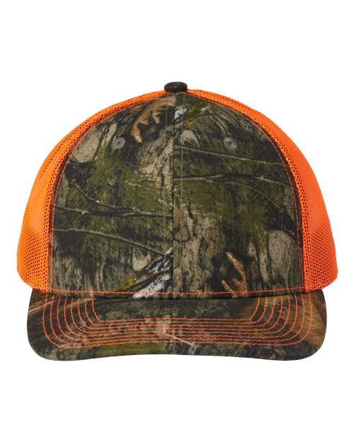 Modern Trucker Cap - Country DNA/ Neon Orange Front