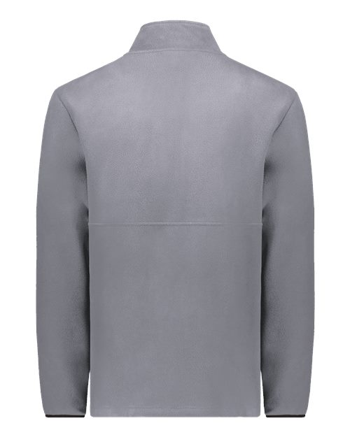 Youth Eco Revive™ Polar Fleece Quarter-Zip Pullover - Graphite Back