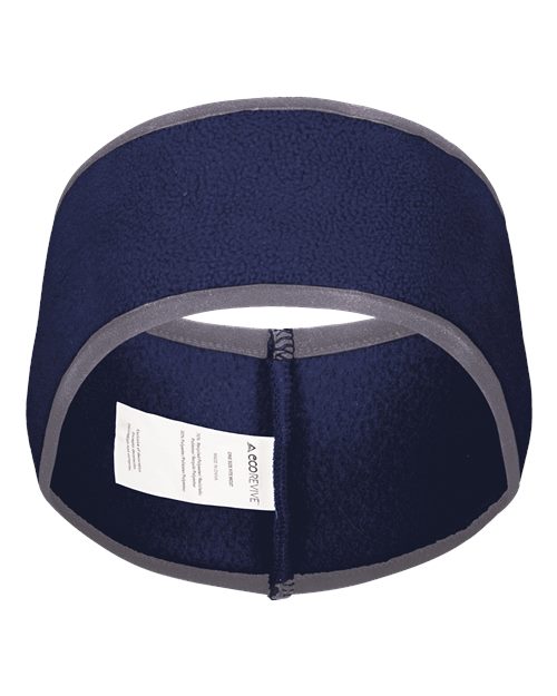 Eco Revive™ Polar Fleece Headband - Navy Front