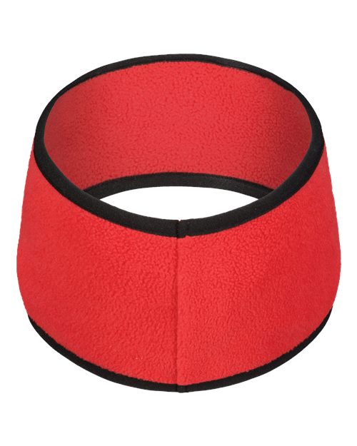 Eco Revive™ Polar Fleece Headband - Scarlet Back