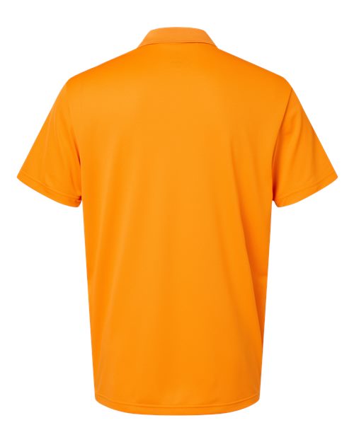 Men's Performance Piqué Polo - Bright Orange Back