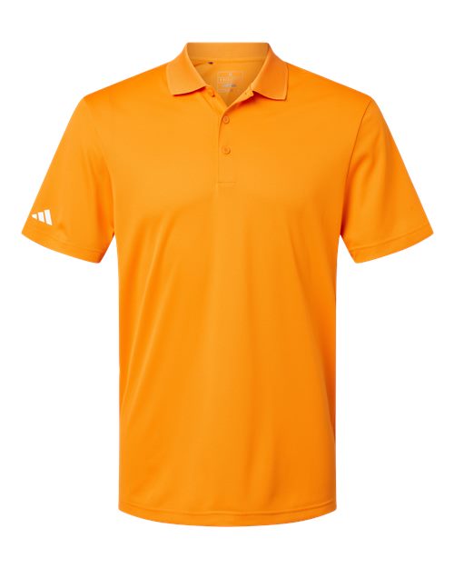 Men's Performance Piqué Polo - Bright Orange Front