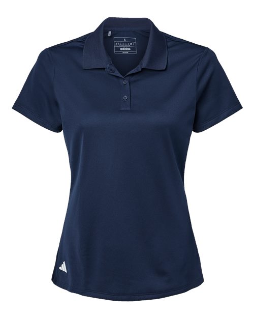 Women's Performance Piqué Polo - Collegiate Navy Front
