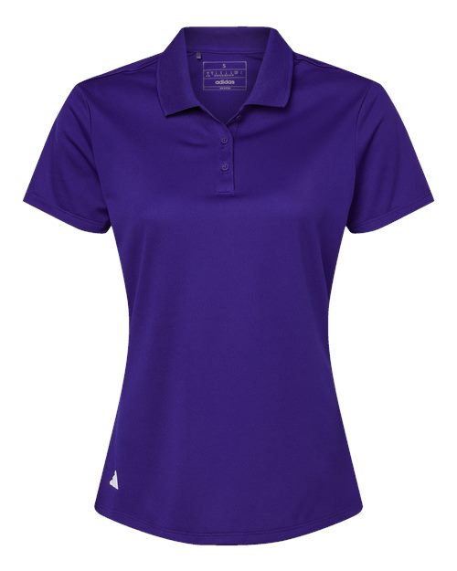 Women's Performance Piqué Polo - Collegiate Purple Front