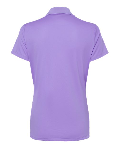 Women's Performance Piqué Polo - Light Flash Purple Back
