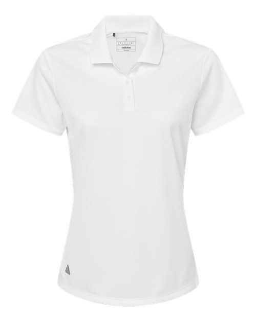 Women's Performance Piqué Polo - White Front