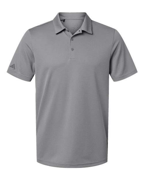 Men's Micro Piqué Polo - Grey Three Front