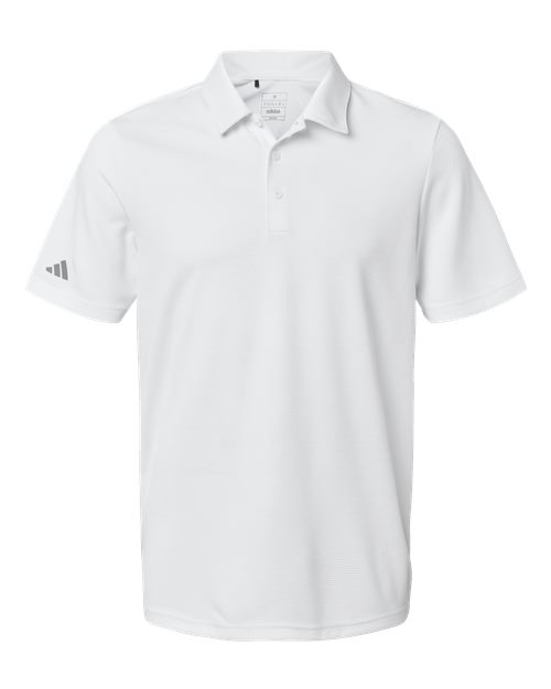 Men's Micro Piqué Polo - White Front