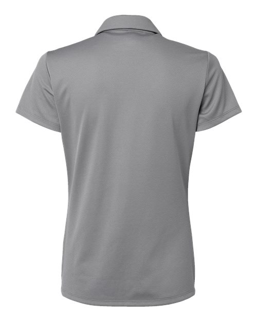 Women's Micro Piqué Polo - Grey Three Back