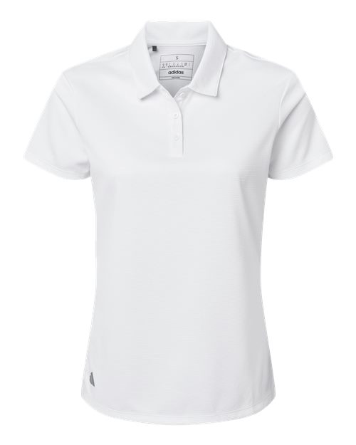 Women's Micro Piqué Polo - White Front