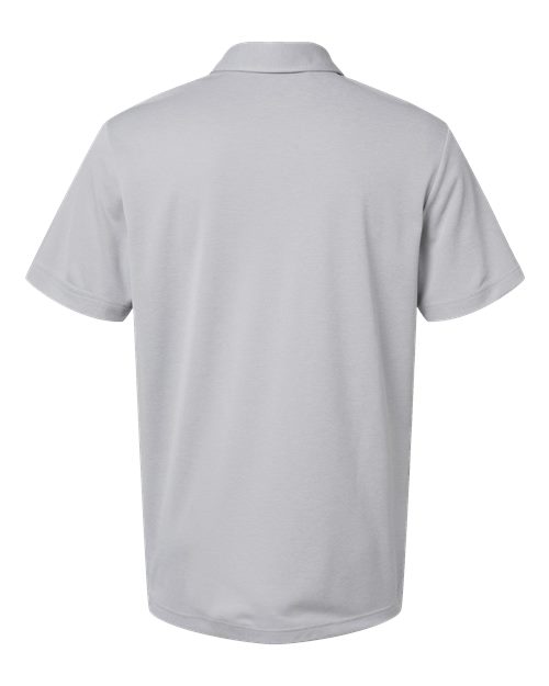 Men's Heathered Polo - Grey Two Melange Back