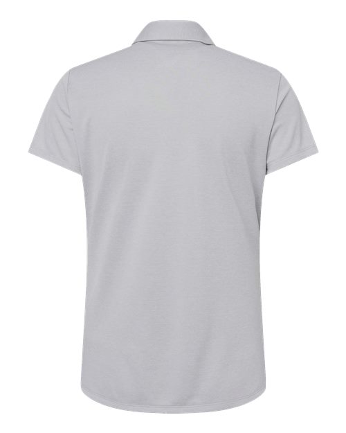 Women's Heathered Polo - Grey Two Melange Back