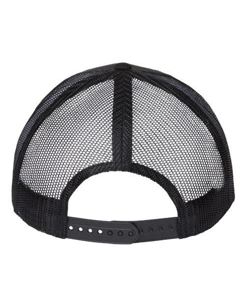 Sustainable Trucker Cap - Black/ Black Back