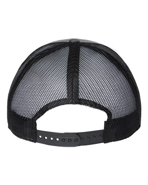 Sustainable Trucker Cap - Dark Grey/ Black Back