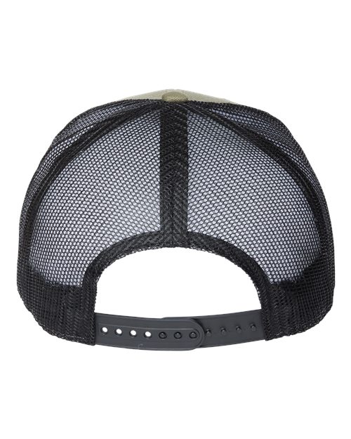 Sustainable Trucker Cap - Olive/ Black Back