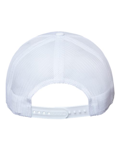 Sustainable Trucker Cap - White/ White Back