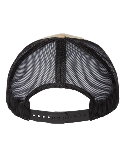 Sustainable Trucker Cap - Khaki/ Black Back