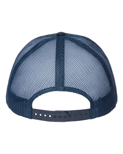 Sustainable Five-Panel Trucker Cap - Navy/ Navy Back
