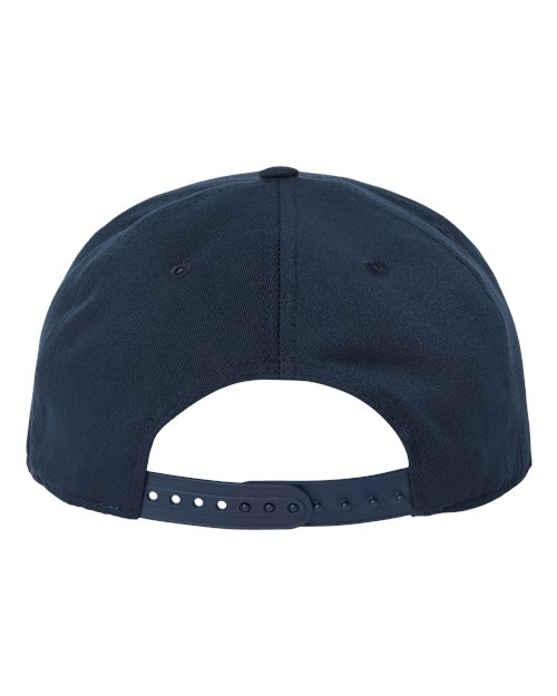 Sustainable Flat Bill Cap - Navy Back