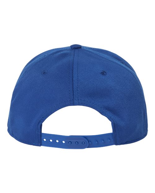 Sustainable Flat Bill Cap - Royal Back